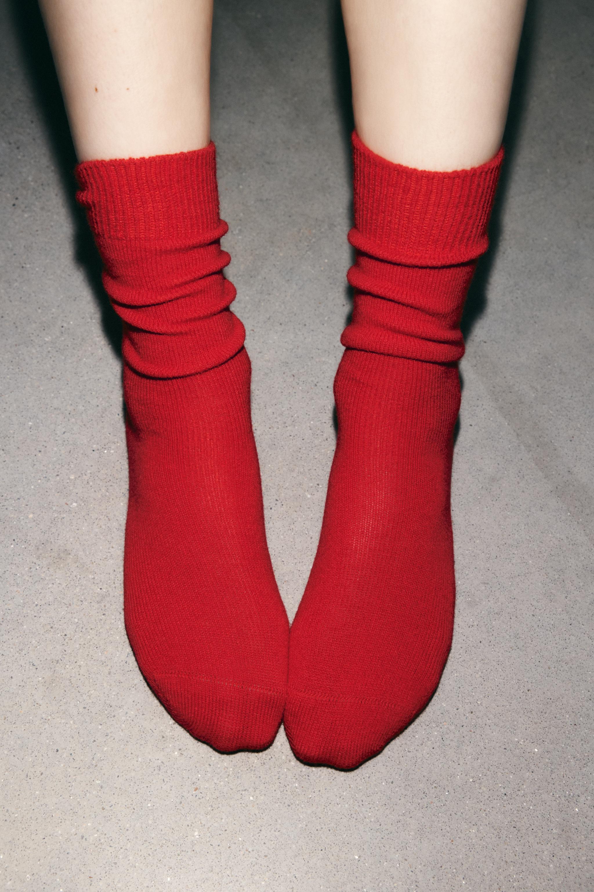 TALL WOOL BLEND SOCKS
